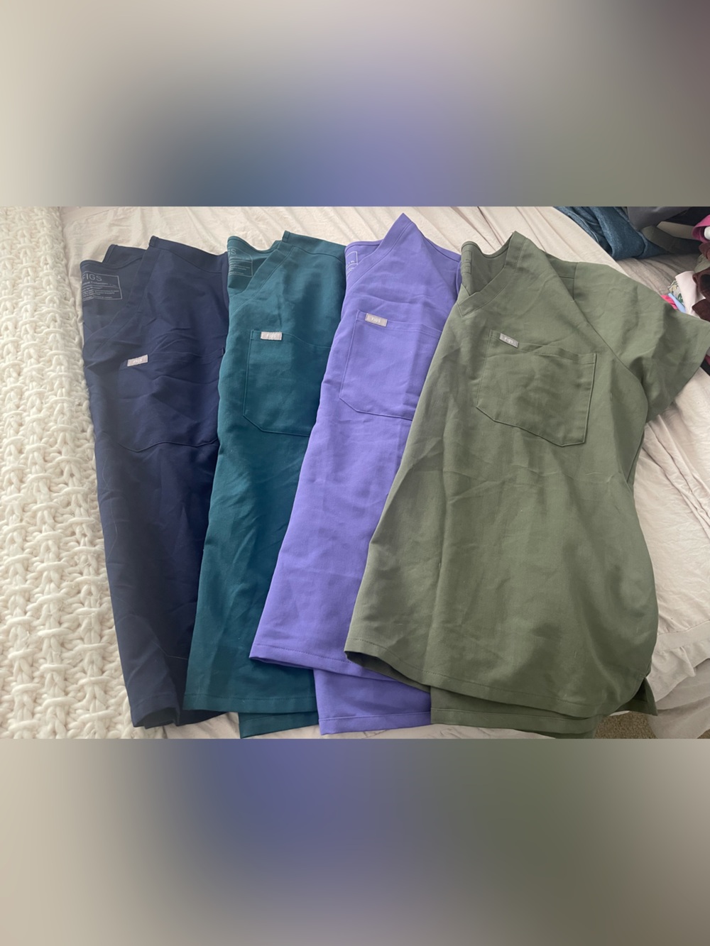 FIGS 4 Catarina One Pocket Scrub Tops Size XL